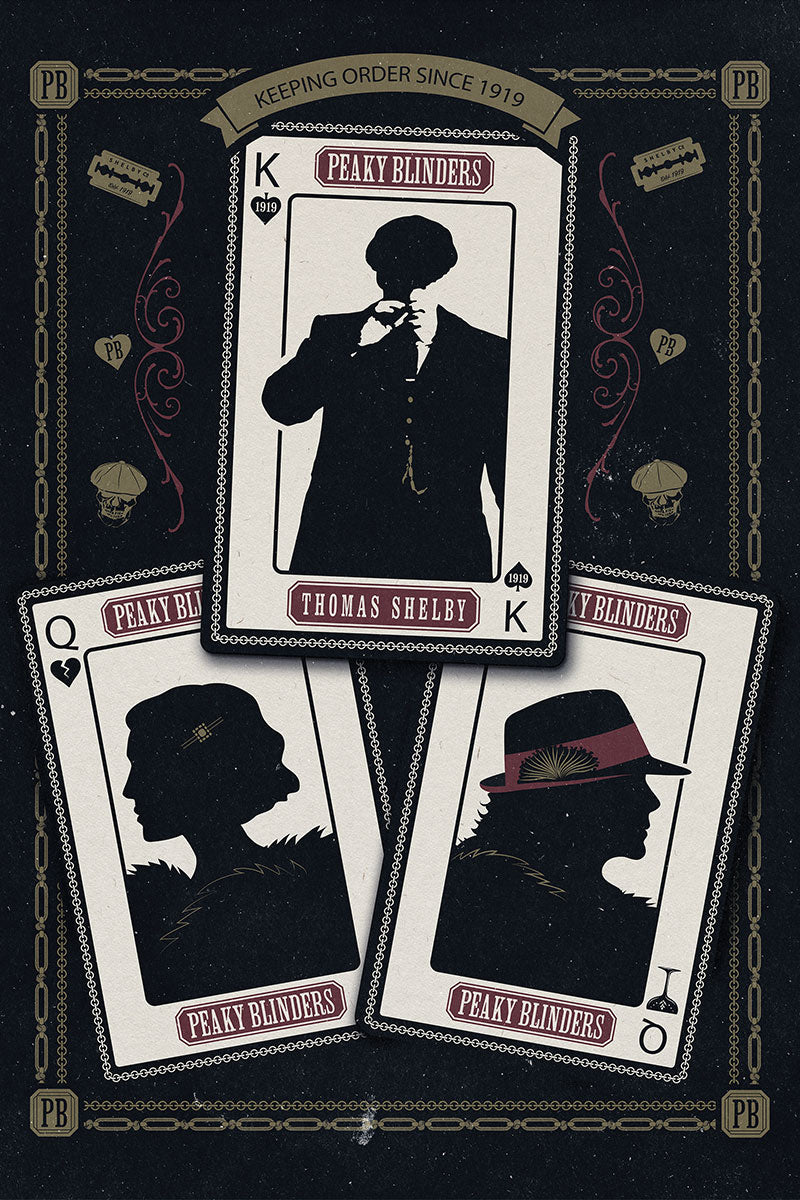 Peaky Blinders Cards Maxi Poster