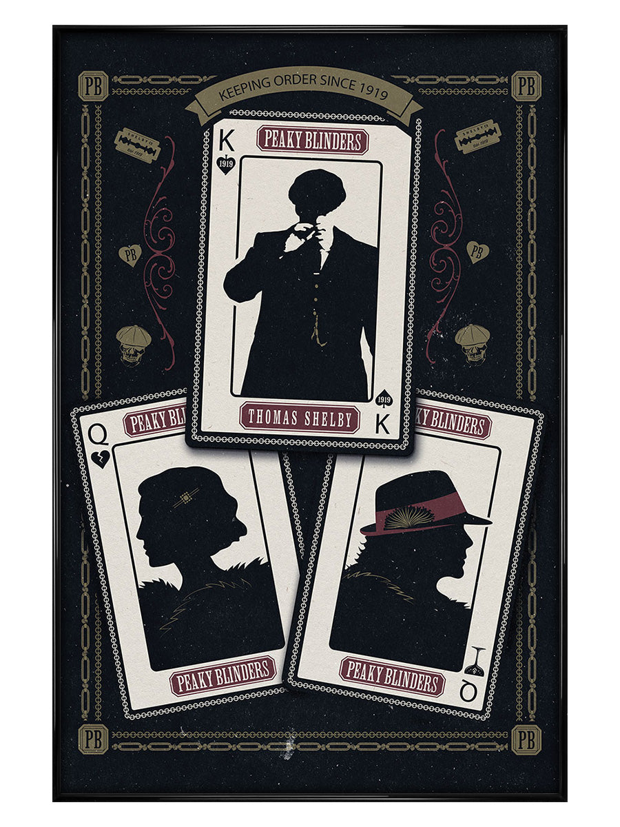 Peaky Blinders Cards Maxi Poster