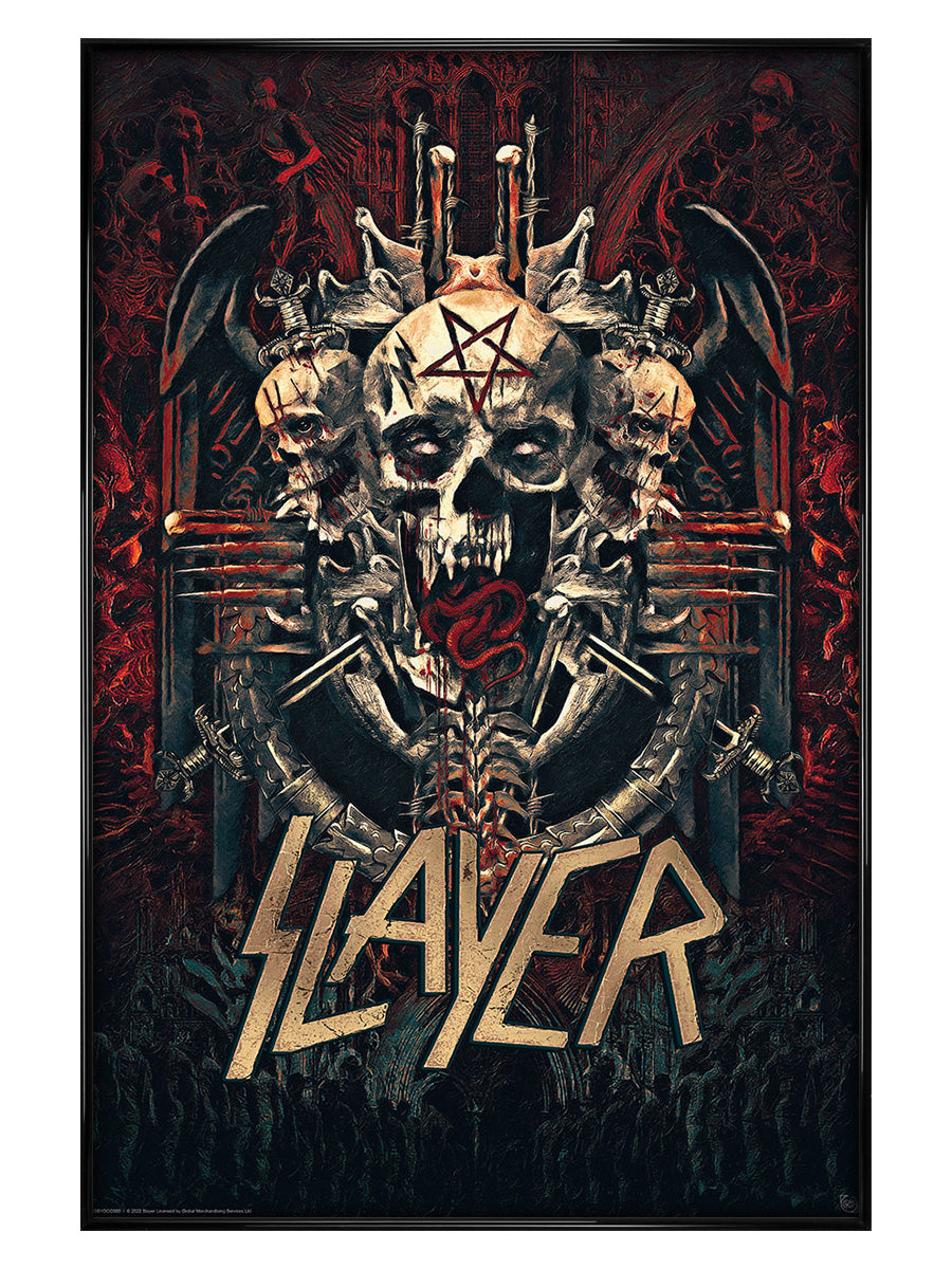 Slayer Skullagramm Maxi Poster