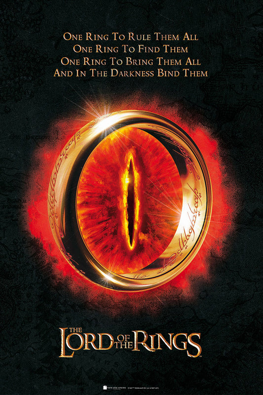 Lord Of The Rings The One Ring Maxi Poster