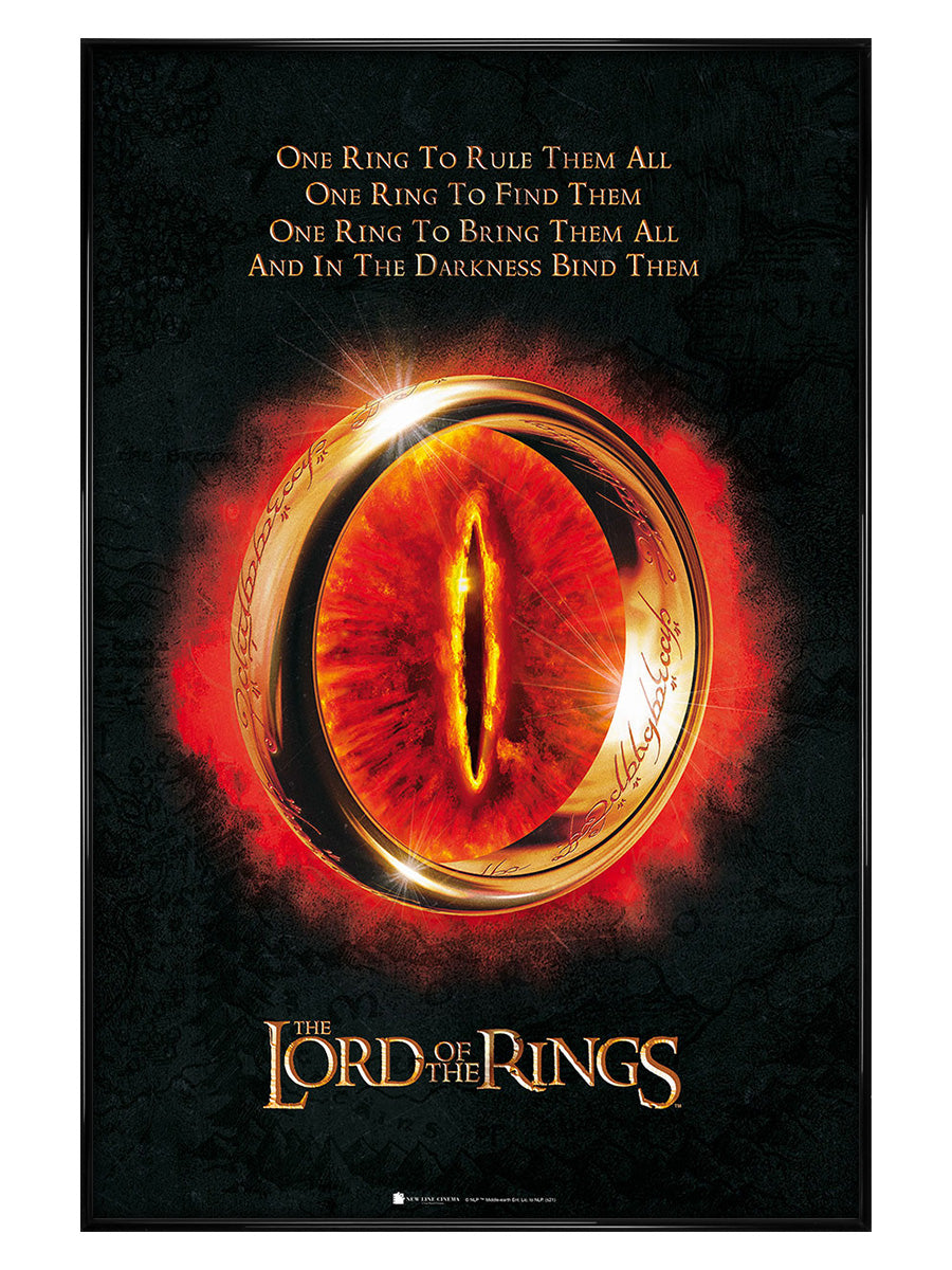 Lord Of The Rings The One Ring Maxi Poster