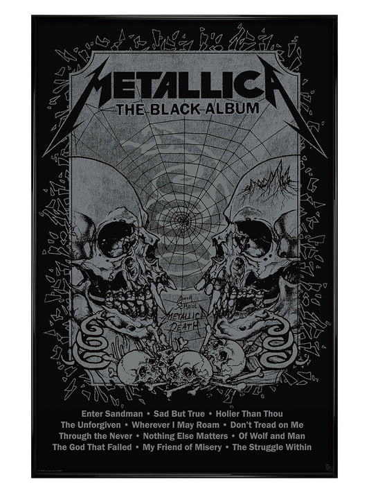 Metallica Black Album Maxi Poster