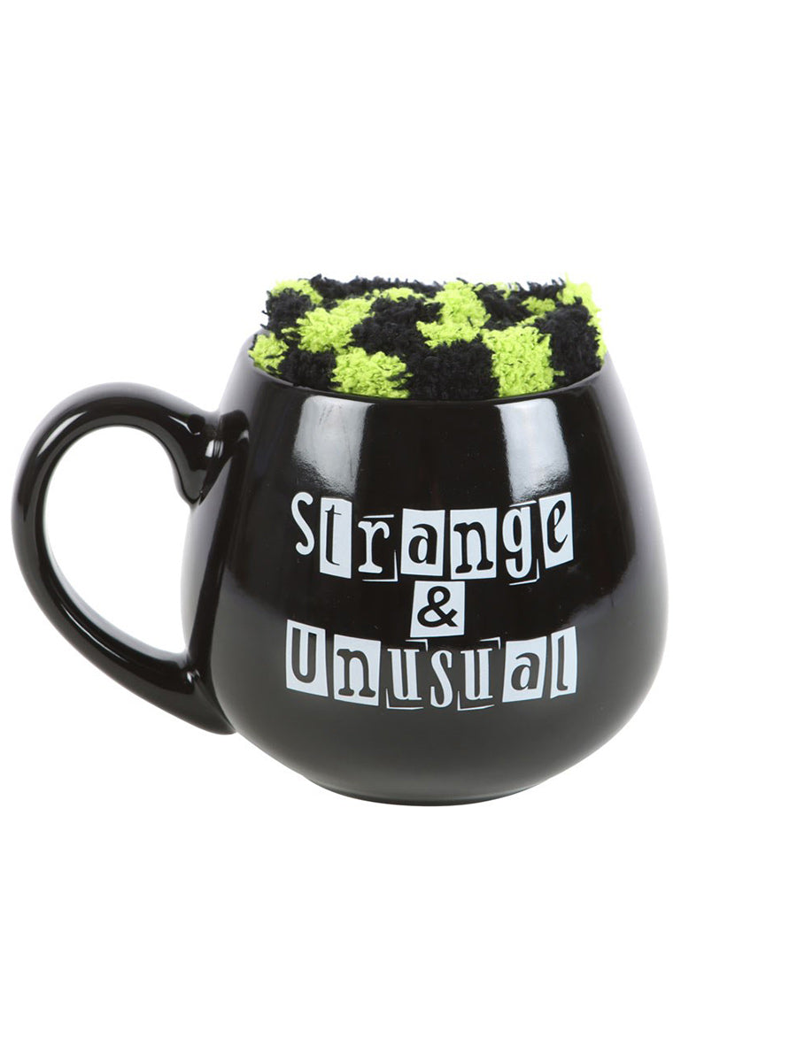 Strange & Unusual Mug and Socks Set