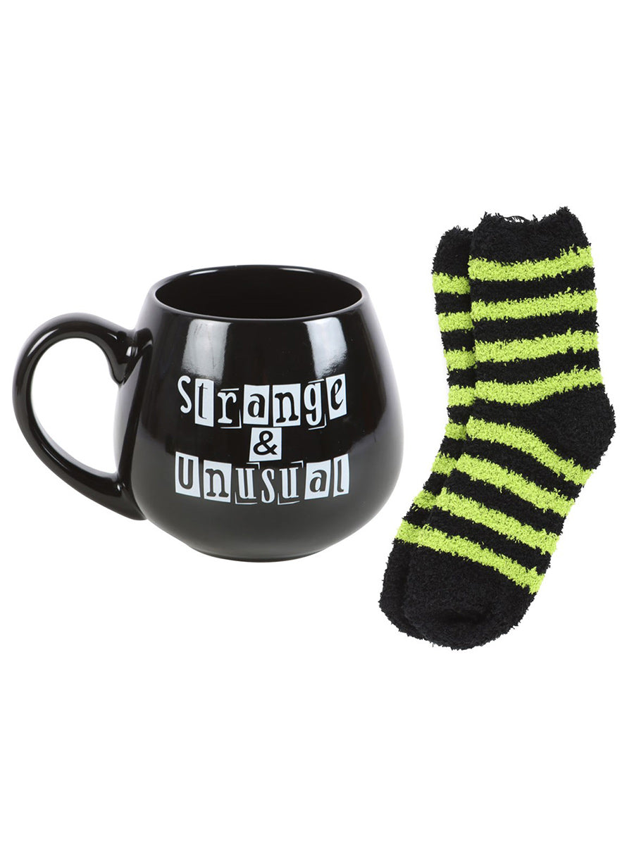 Strange & Unusual Mug and Socks Set