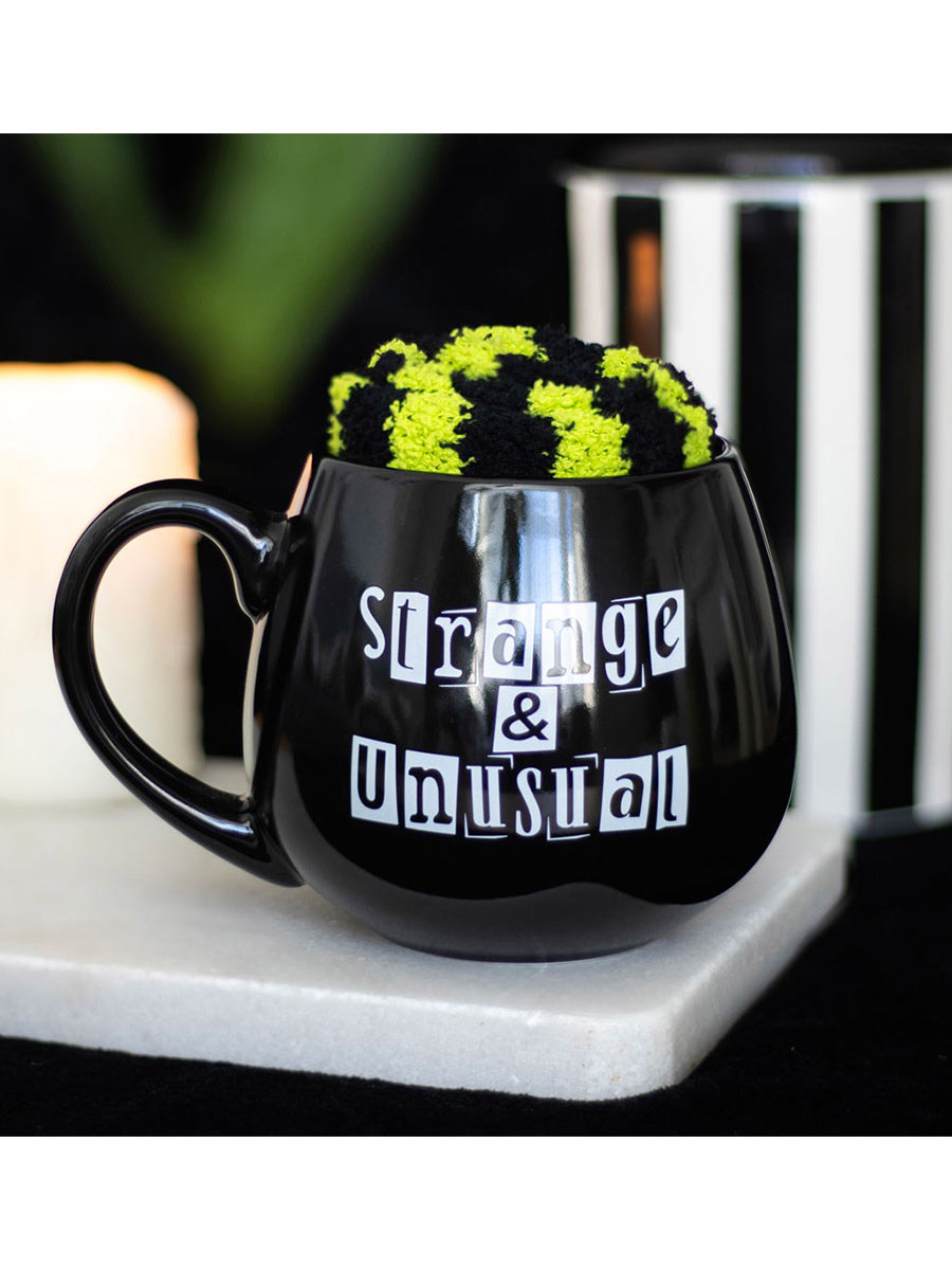 Strange & Unusual Mug and Socks Set