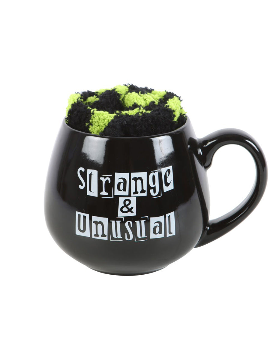 Strange & Unusual Mug and Socks Set