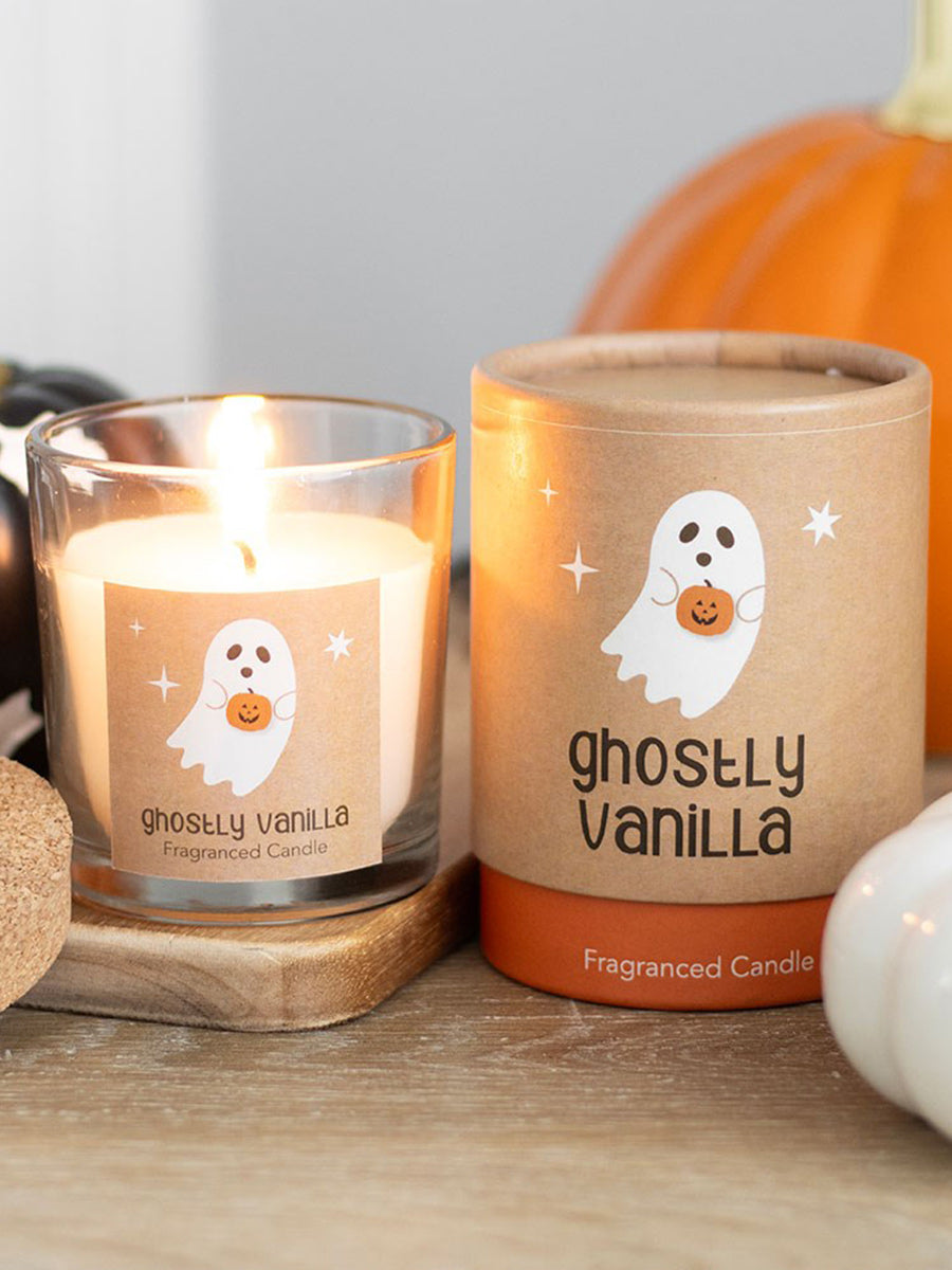 Ghostly Vanilla Candle