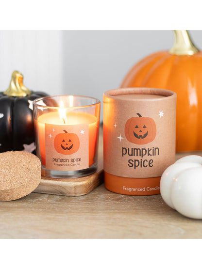 Peekaboo Pumpkin Spice Candle