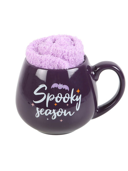 Spooky Season Mug and Socks Set