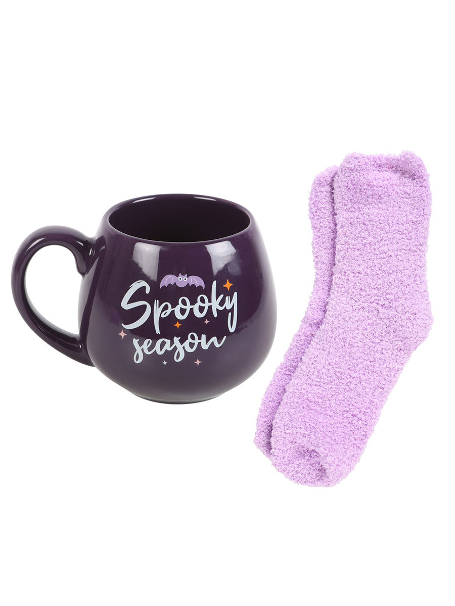 Spooky Season Mug and Socks Set