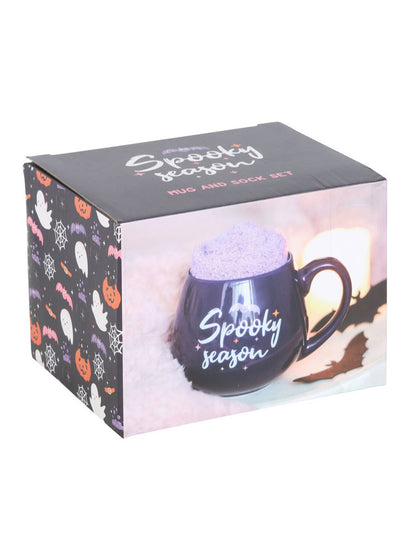 Spooky Season Mug and Socks Set