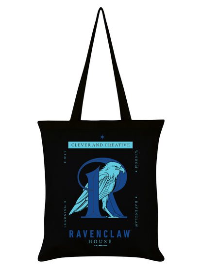 Harry Potter Ravenclaw House Black Tote Bag