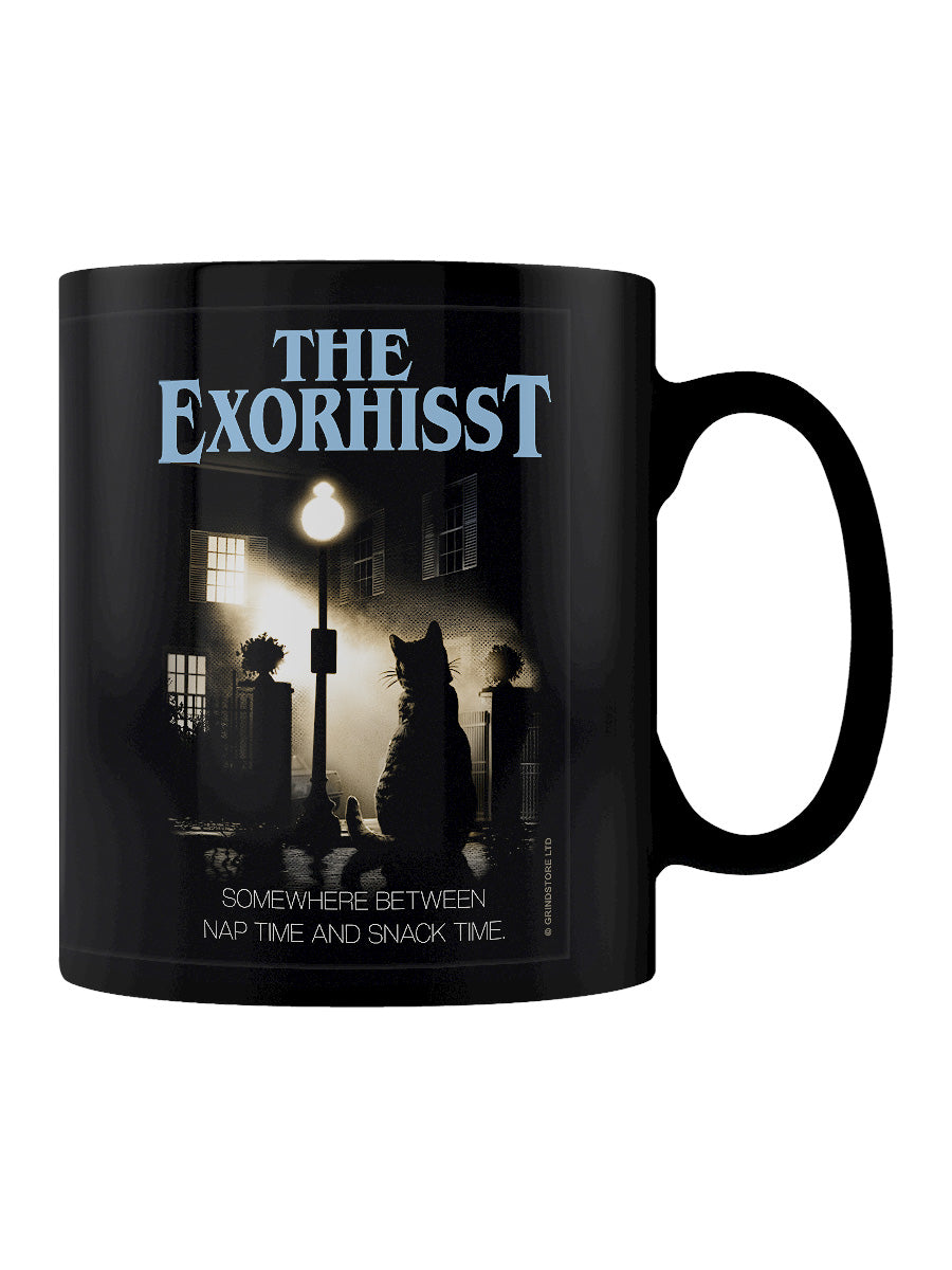 Horror Cats The Exorhiist Black Mug