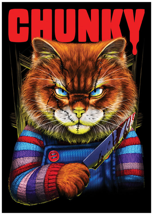 Horror Cats Chunky Mini Poster