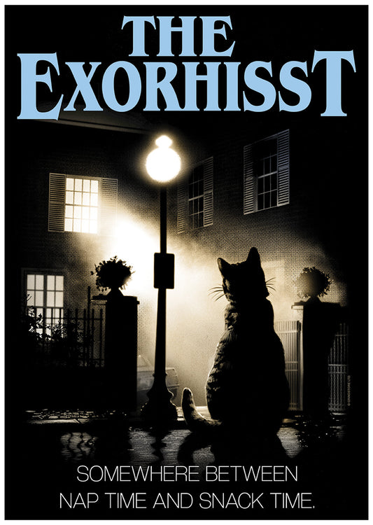 Horror Cats The Exorhiist Mini Poster