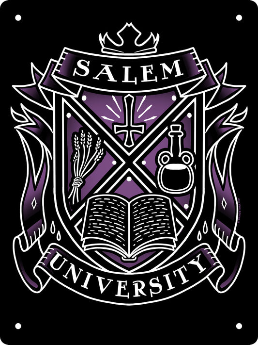 Salem University Mini Tin Sign