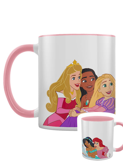 Disney Princess Princesses Pink Coloured Inner Mug