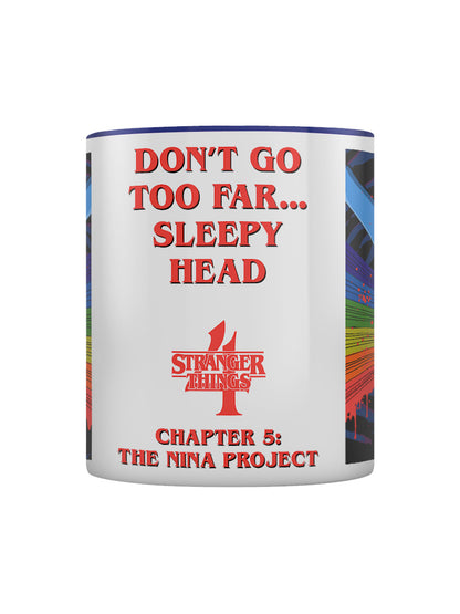 Stranger Things 4 Chapter 5 The Nina Project Blue Coloured Inner Mug