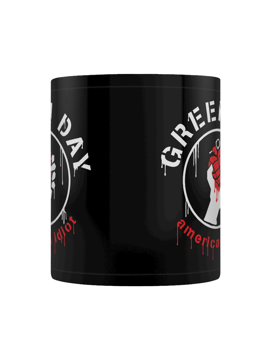 Green Day American Idiot Black Mug