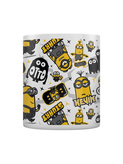 Minions The Rise Of Gru Patterned Mug