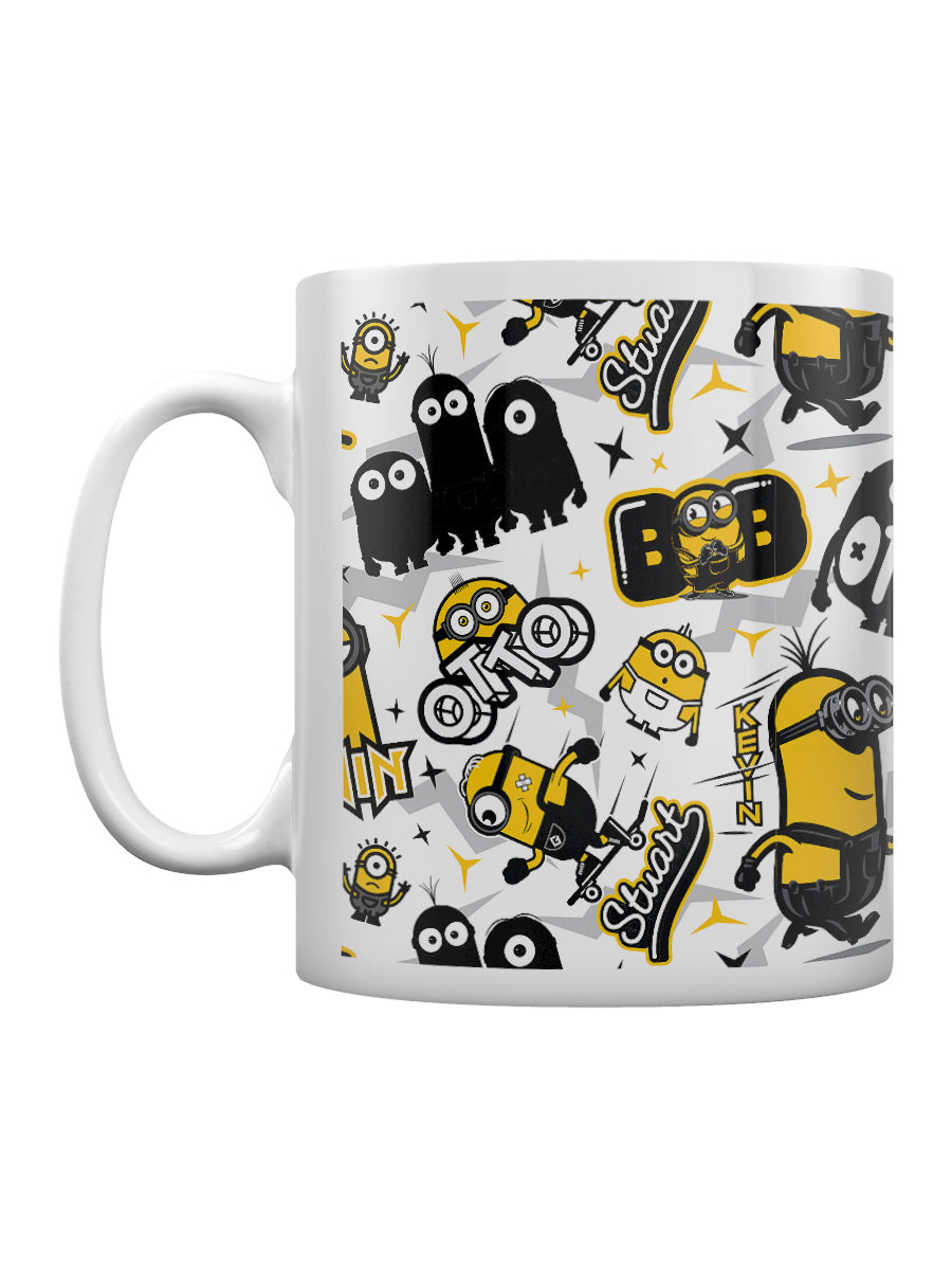 Minions The Rise Of Gru Patterned Mug