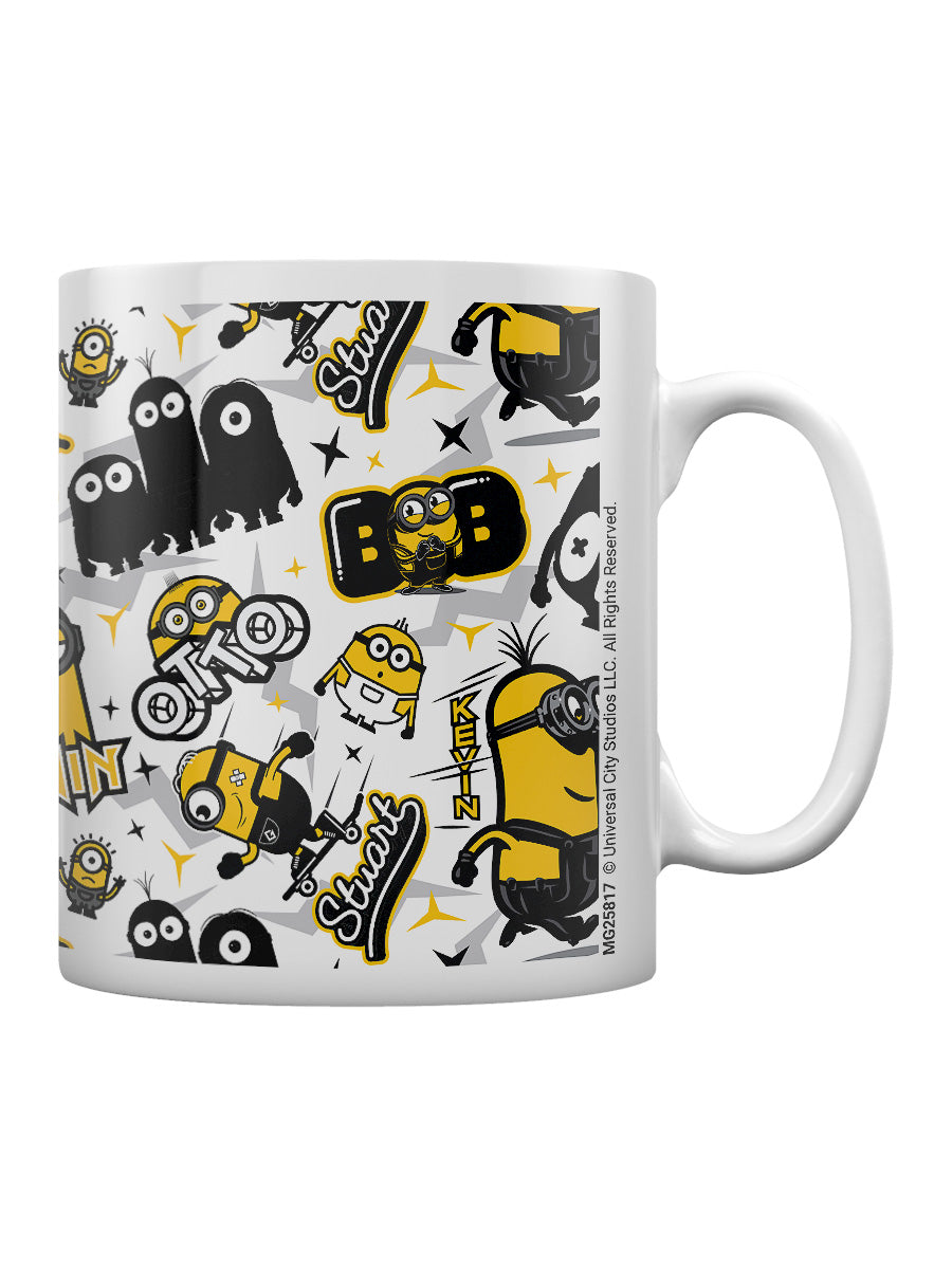 Minions The Rise Of Gru Patterned Mug