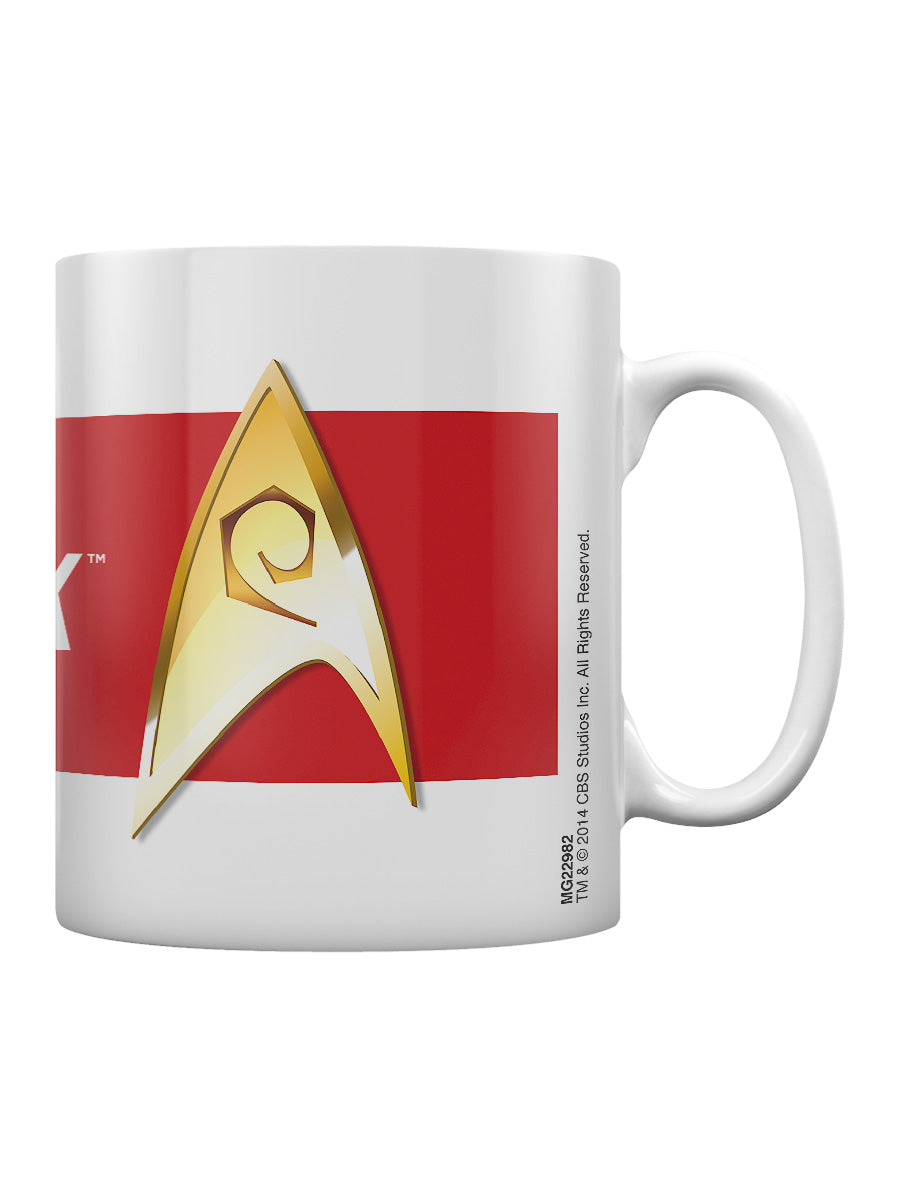 Star Trek Red Engineering Mug