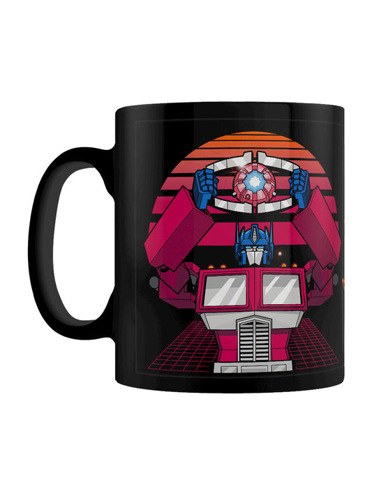 Transformers Classic Autobots Assemble Black Mug