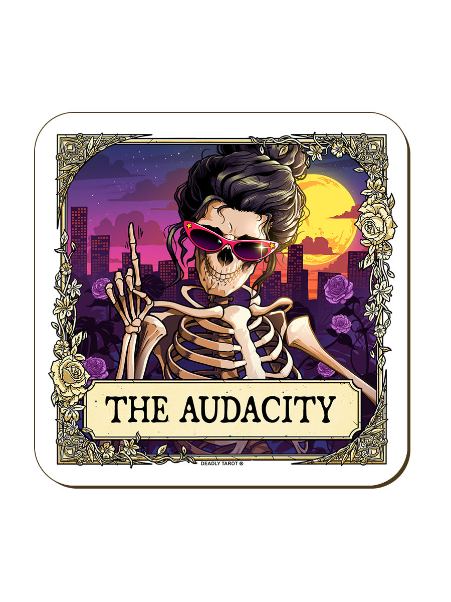 Deadly Tarot RIP - The Audacity Coaster