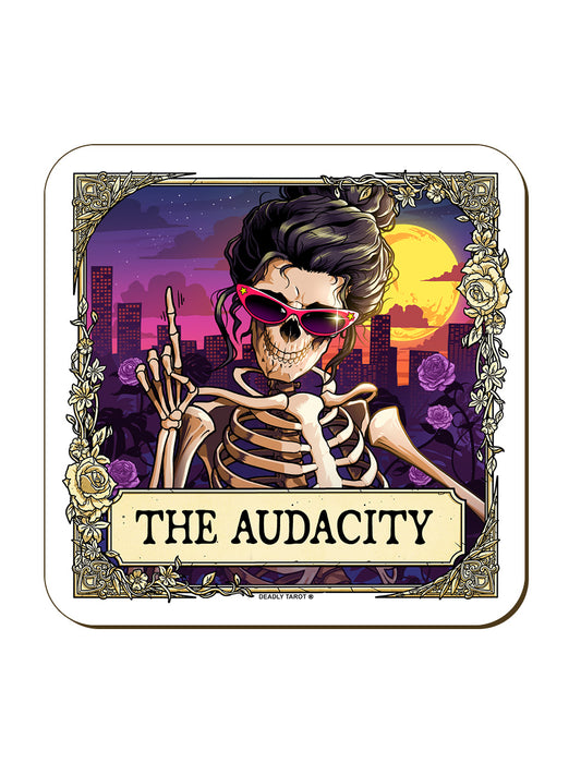 Deadly Tarot RIP - The Audacity Coaster