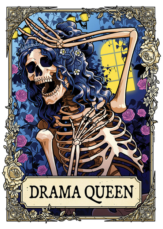 Deadly Tarot  RIP - The Drama Queen Mini Poster