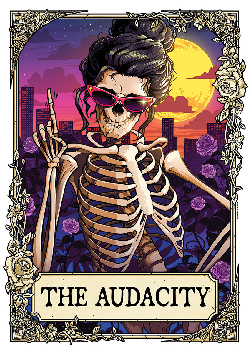 Deadly Tarot RIP - The Audacity Mini Poster