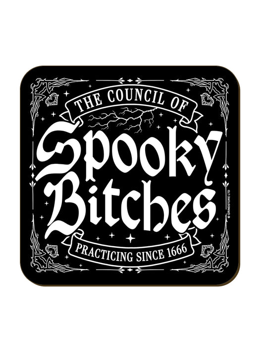 The Council Of Spooky Bitches Coaster