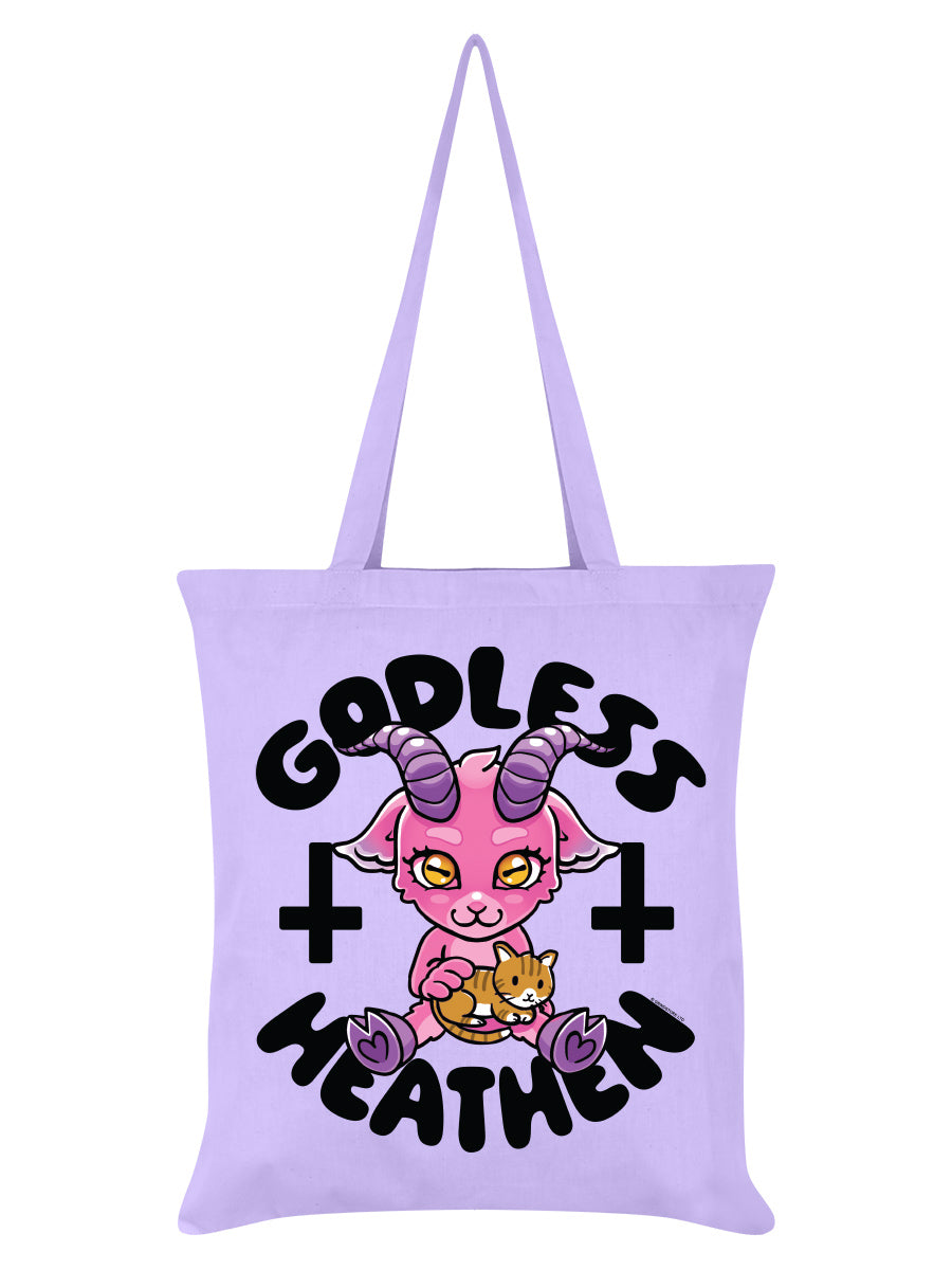 Godless Heathen Lilac Tote Bag