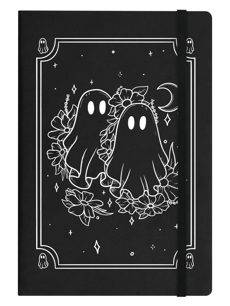 Galaxy Ghouls Deadly Duo Black A5 Hard Cover Notebook