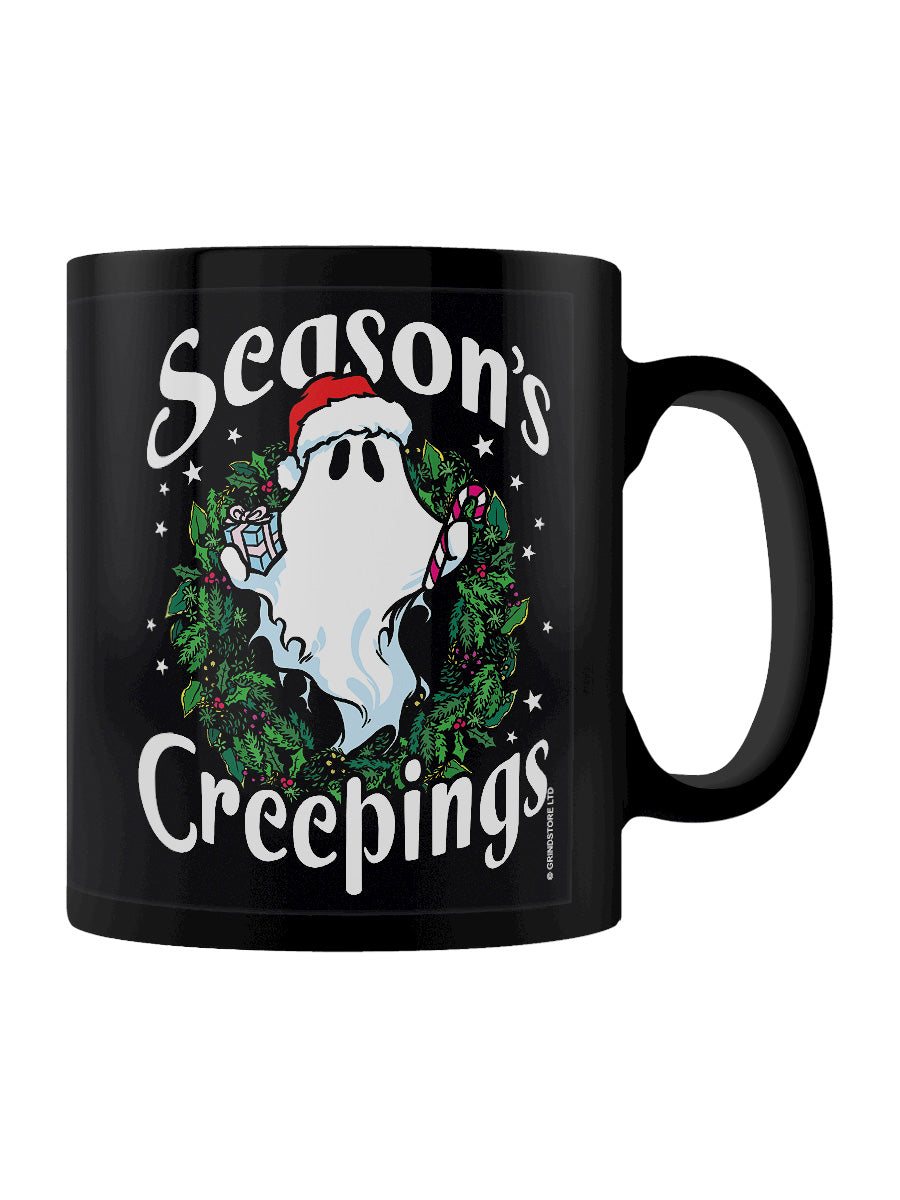 A Ghosts Seasons Creepings Black Mug