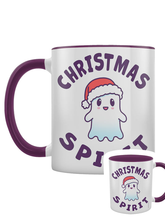 Christmas Spirit Purple Inner 2-Tone Mug