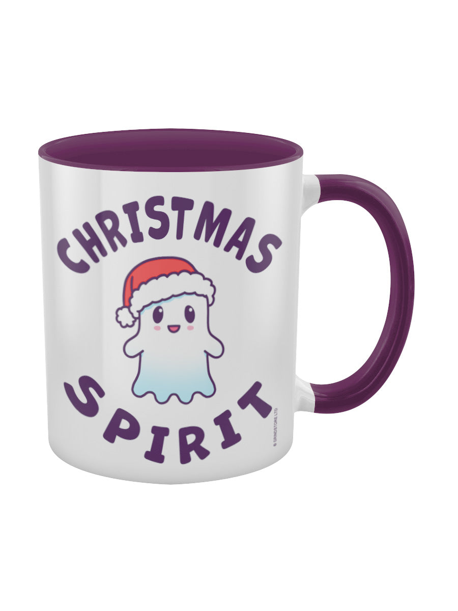 Christmas Spirit Purple Inner 2-Tone Mug