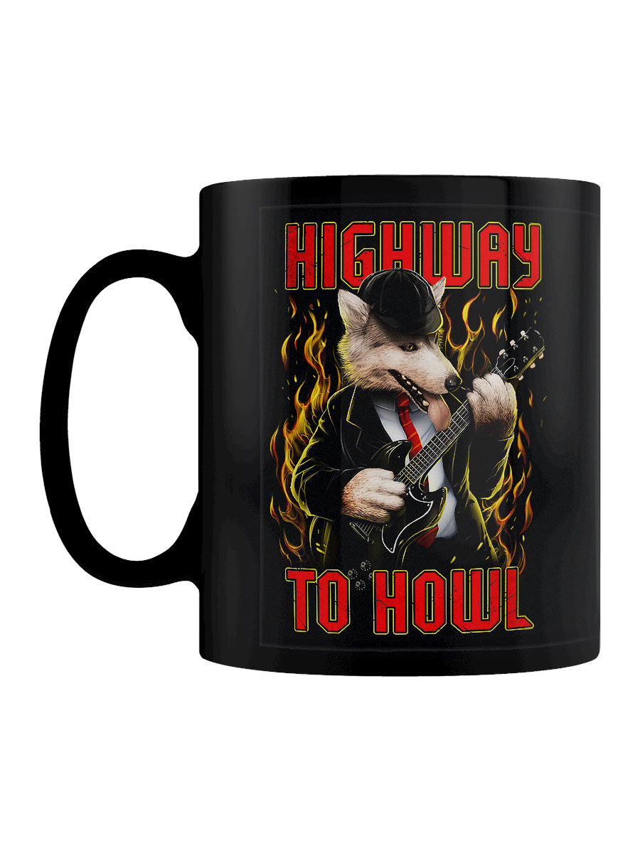 Playlist Pets Highway To Howl Black Mug