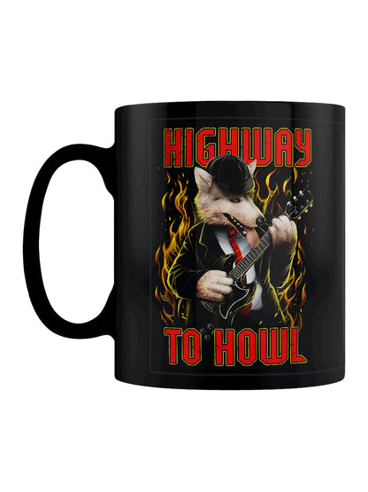 Playlist Pets Highway To Howl Black Mug