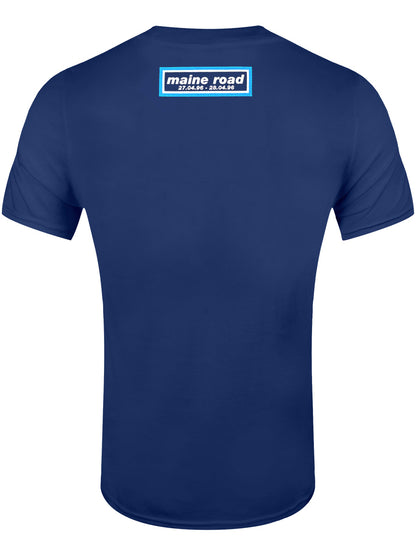 Oasis Unisex T-Shirt: Maine Road Event Logo (Back Print)