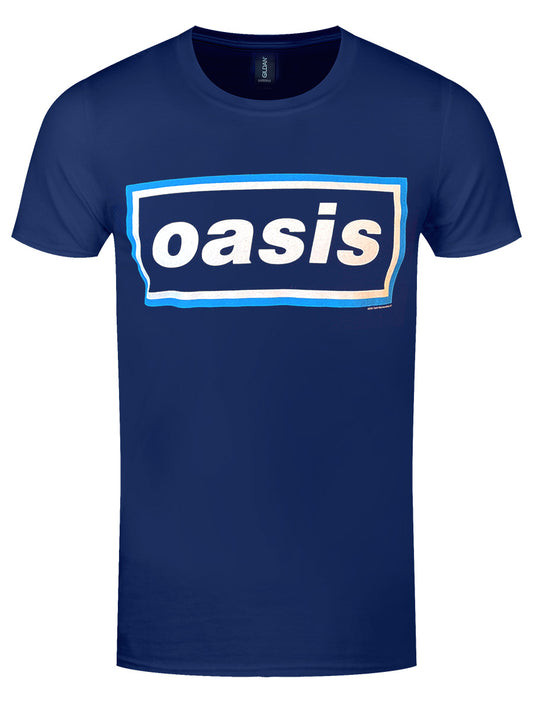 Oasis Unisex T-Shirt: Maine Road Event Logo (Back Print)