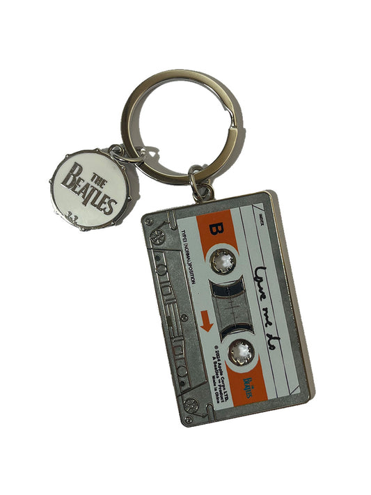 The Beatles Now & Then Cassette Keyring