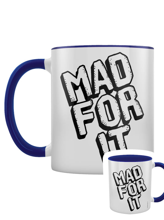 Mad For It Blue Inner 2-Tone Mug