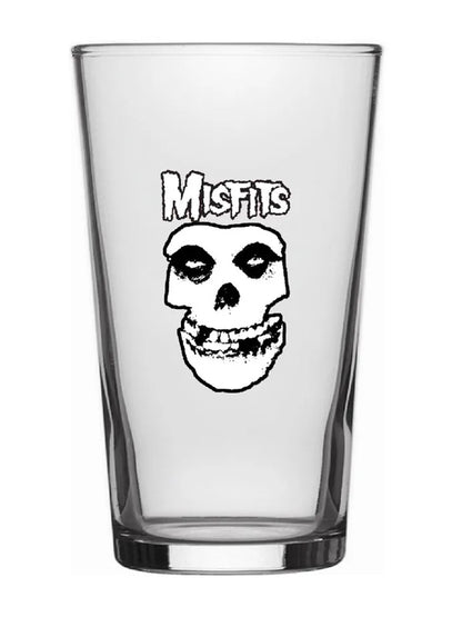 Misfits Skull Drinking Glass