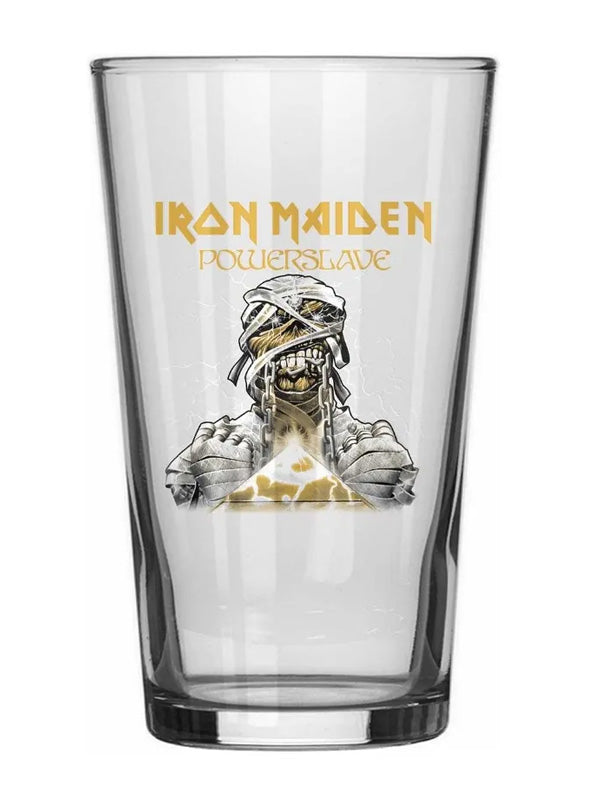 Iron Maiden Powerslave Drinking Glass