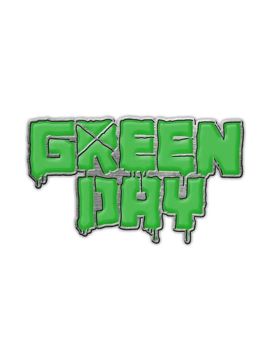 Green Day Logo Pin Badge