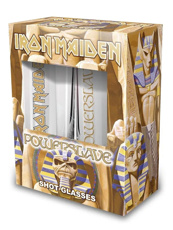 Iron Maiden Powerslave Shot Glass Set