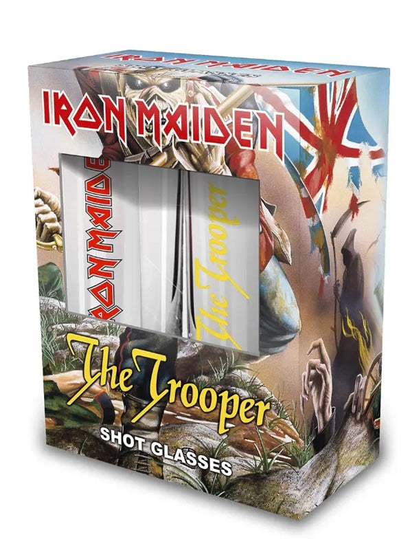 Iron Maiden The Trooper Shot Glass Set