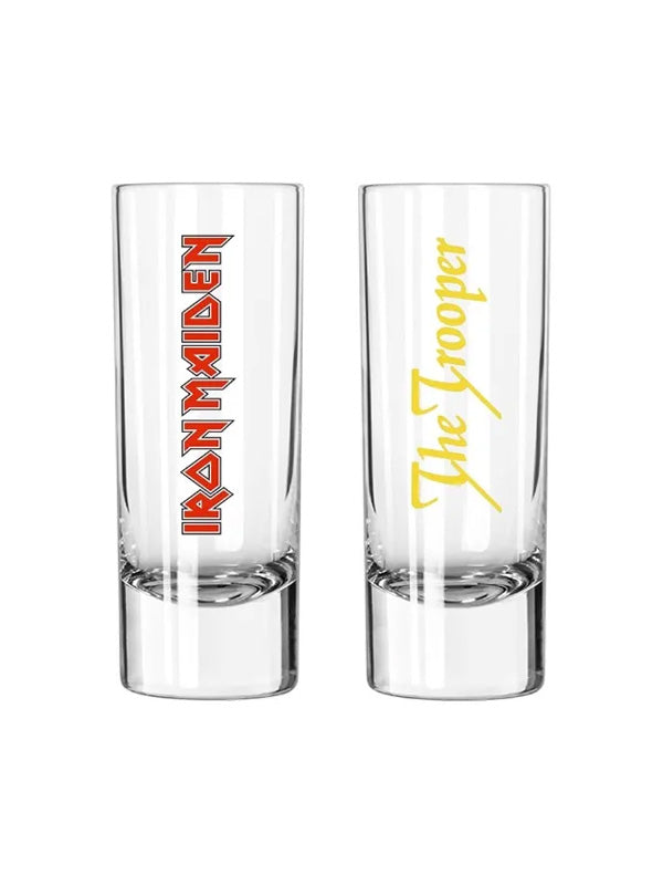 Iron Maiden The Trooper Shot Glass Set